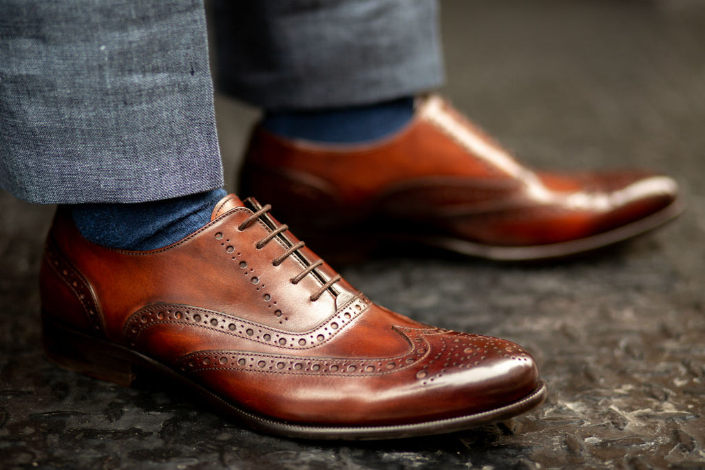 The West II Wingtip Oxford - Brown