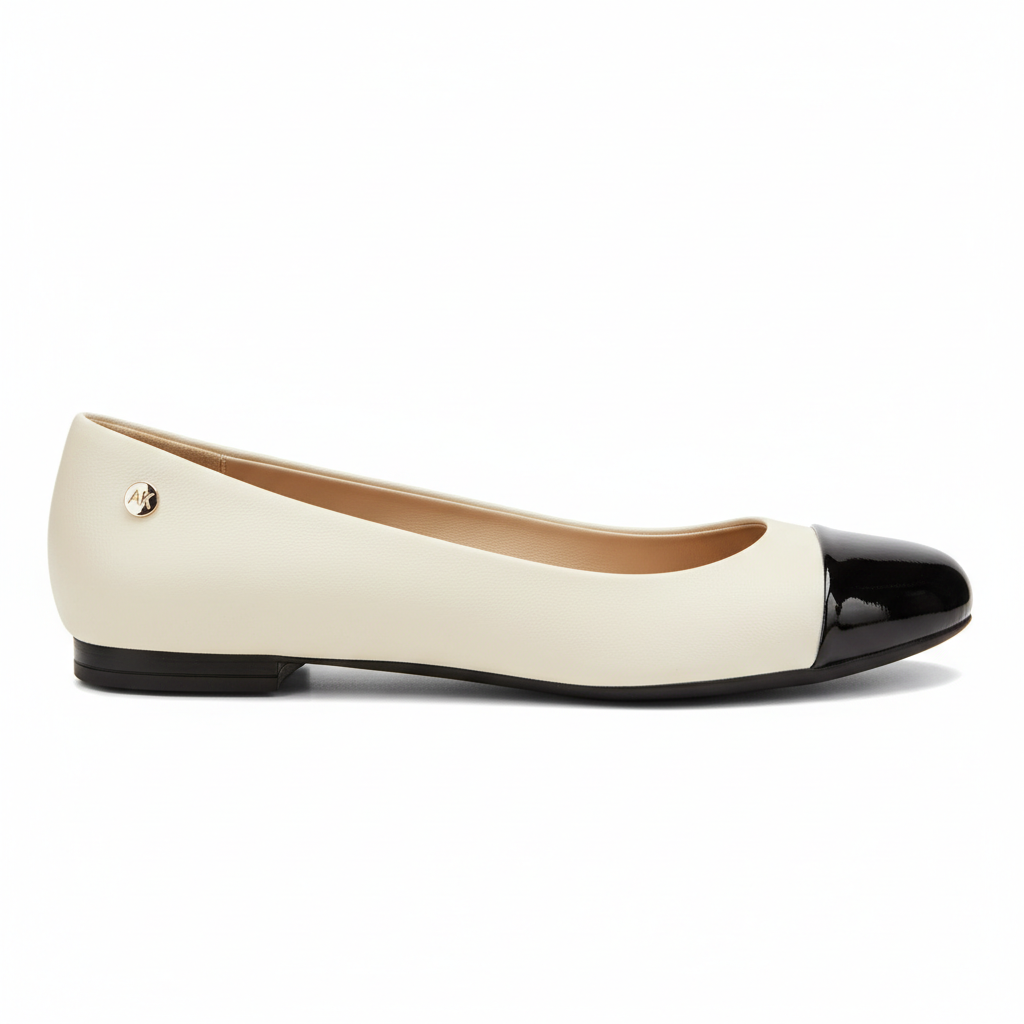 Anne Klein Luci Cap Toe Bullet Flat