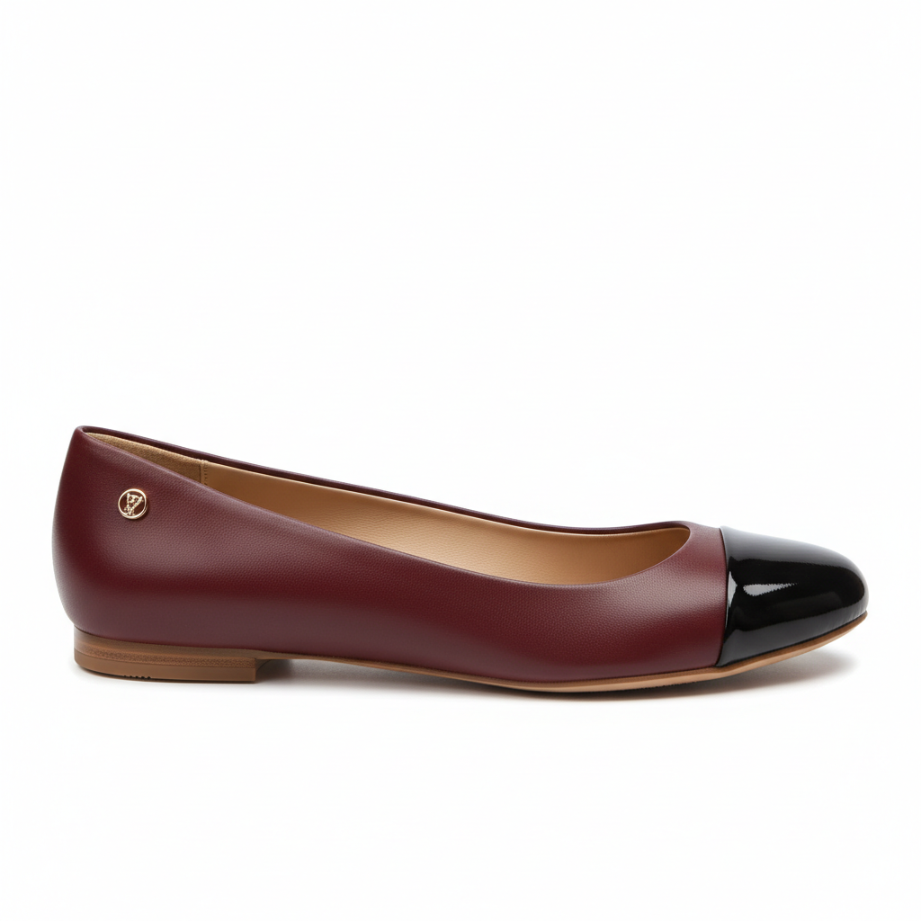 Anne Klein Luci Cap Toe Bullet Flat