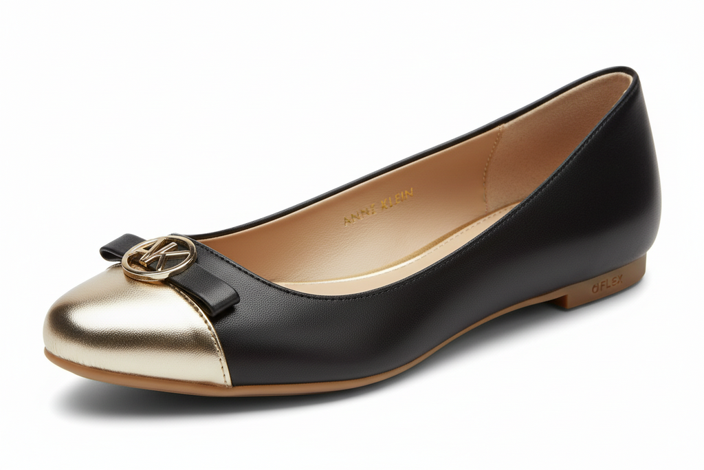 Anne Klein Luci Cap Toe Bullet Flat