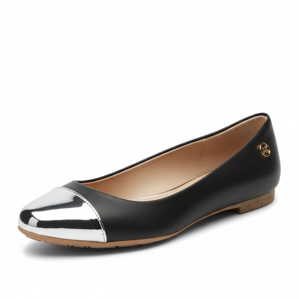 Anne Klein Luci Cap Toe Bullet Flat