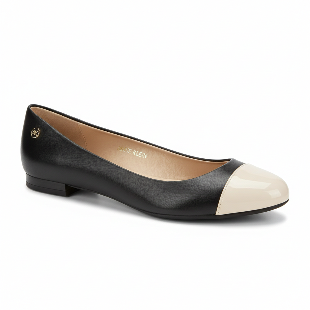 Anne Klein Luci Cap Toe Bullet Flat