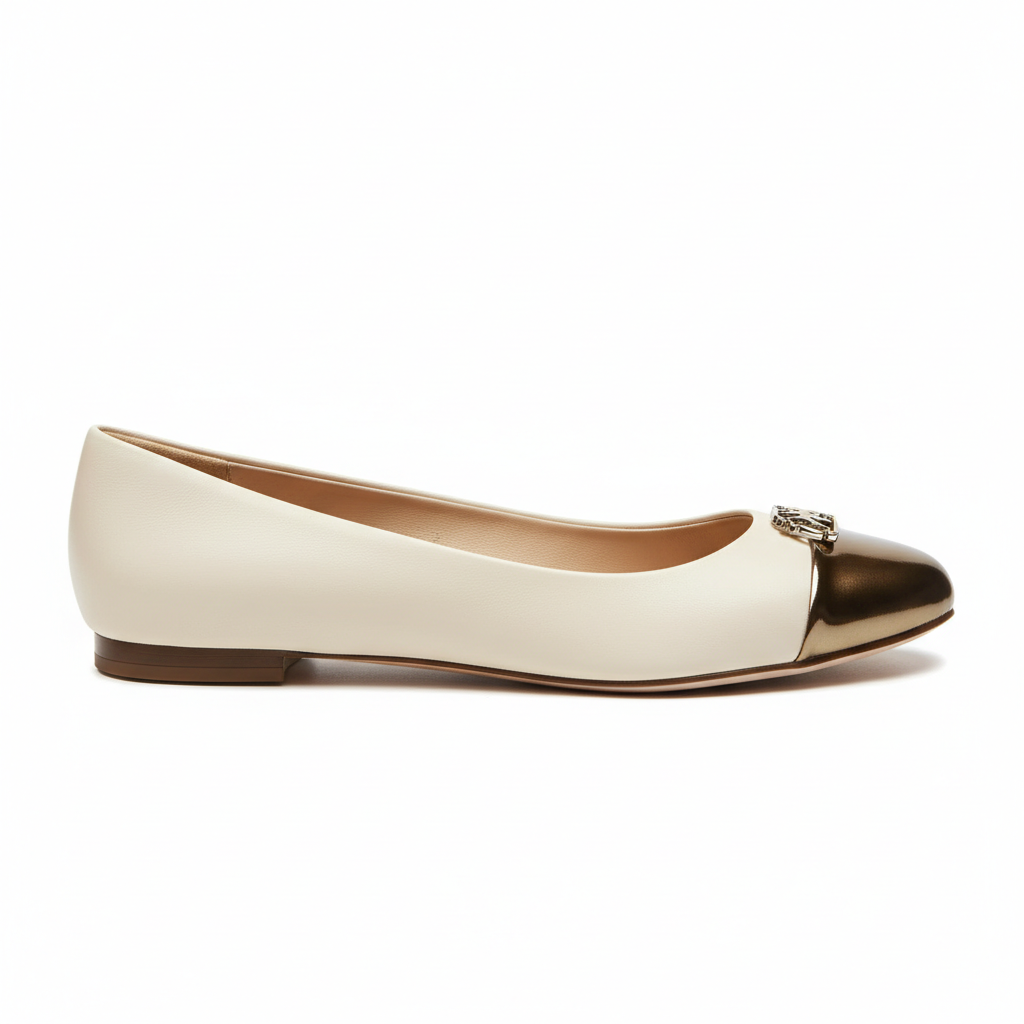 Anne Klein Luci Cap Toe Bullet Flat