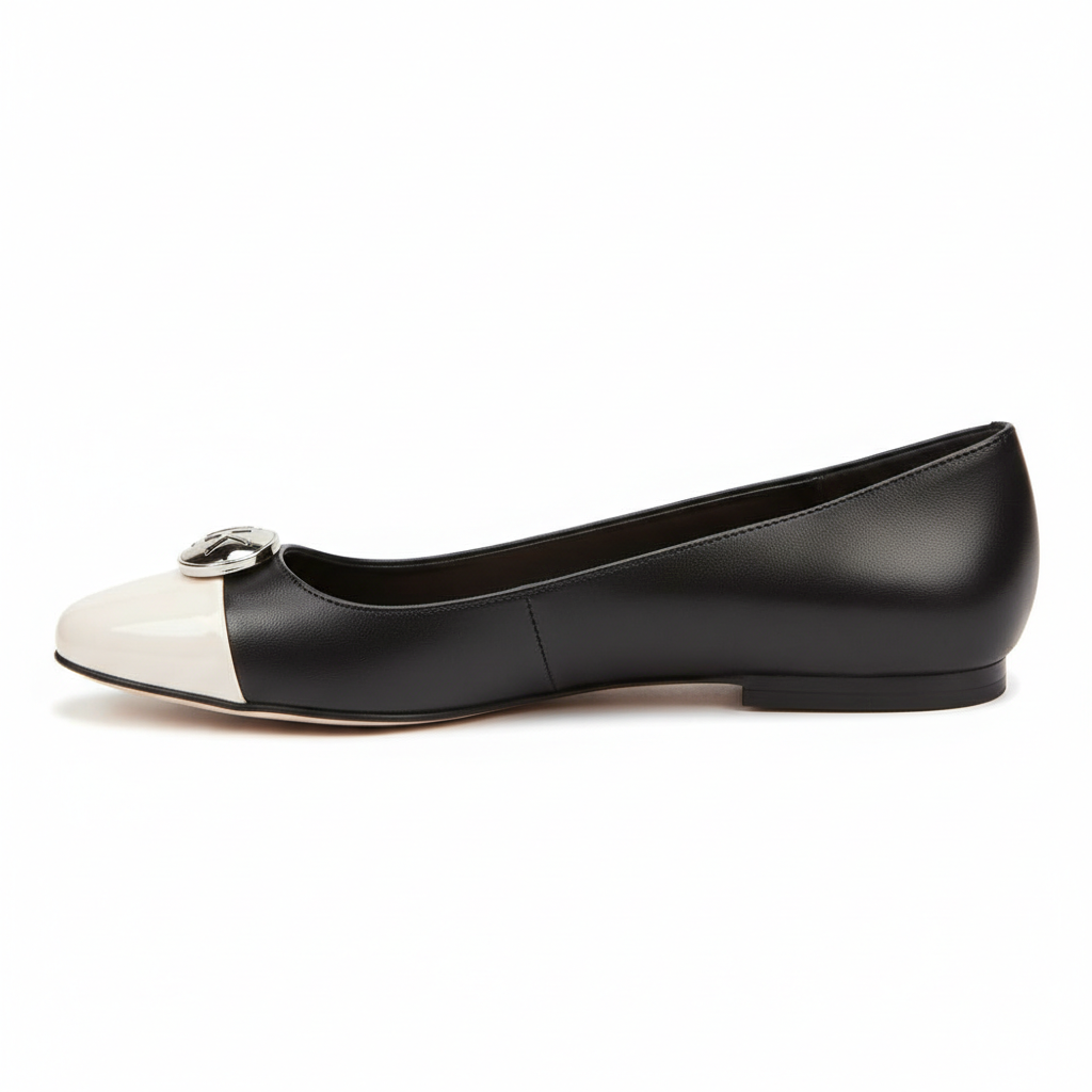Anne Klein Luci Cap Toe Bullet Flat
