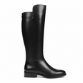 Leather Knee-High Riding Boot
