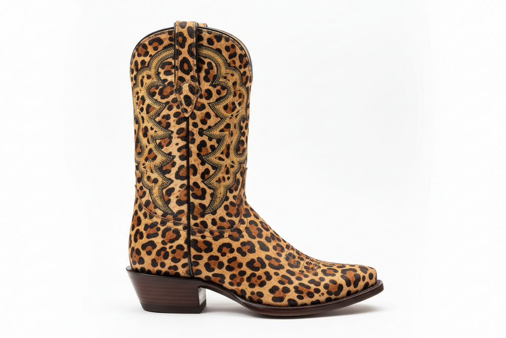 Leather Western Cowboy Boot