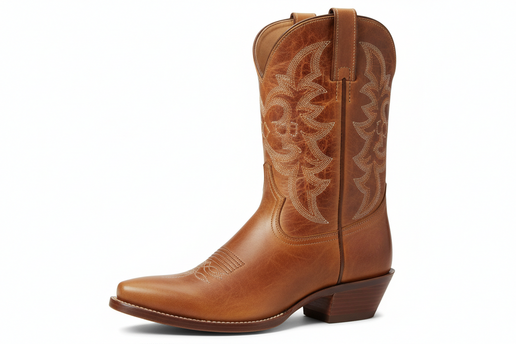 Leather Western Cowboy Boot