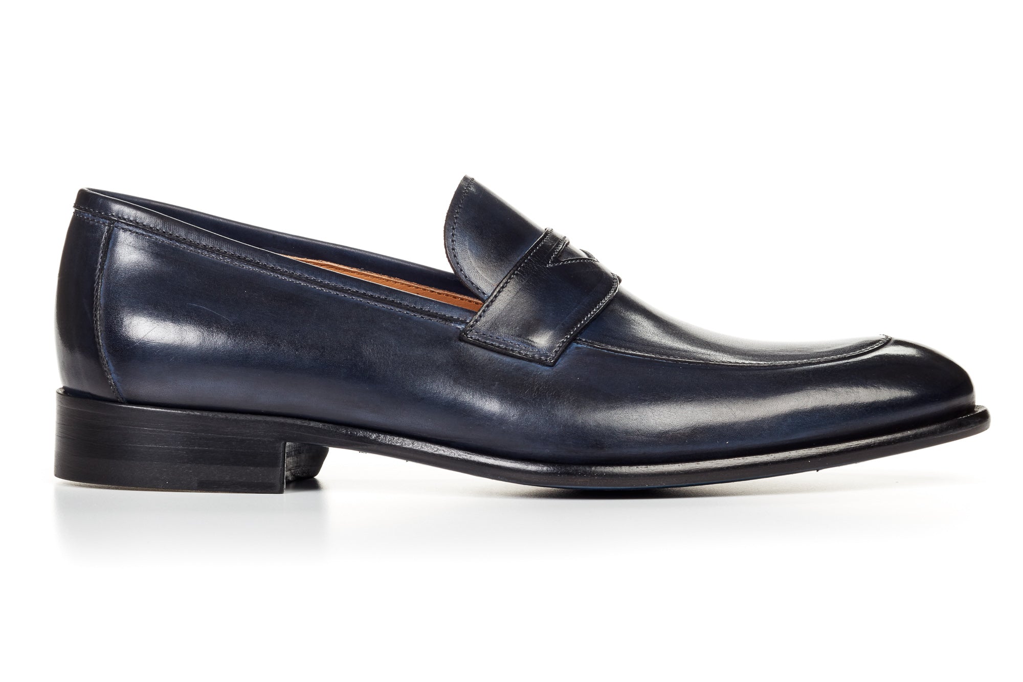The Stewart Penny Loafer - Midnight Blue