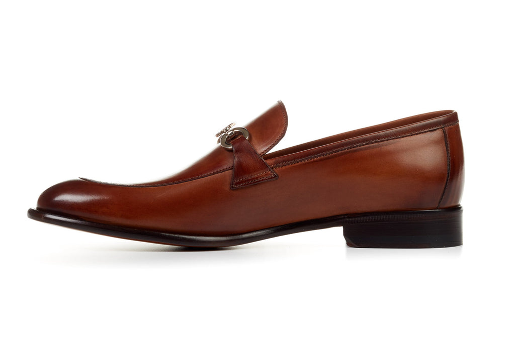 The Caine Bit Loafer - Havana Brown