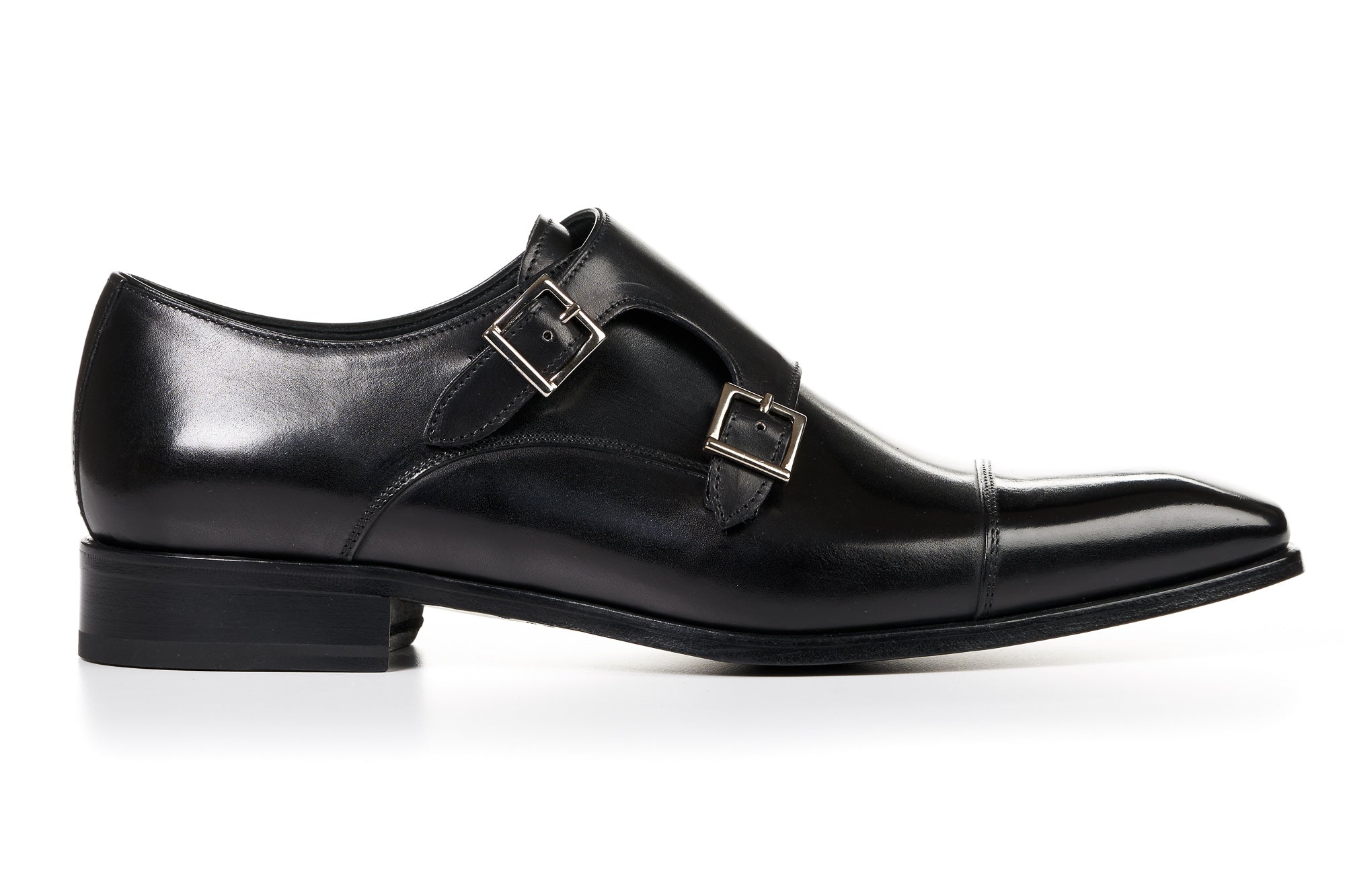 The Burton Double Monk Strap - Nero