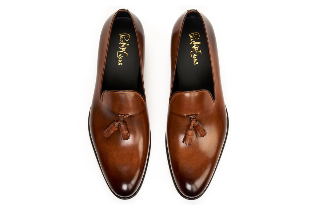 The Chaplin Tassel Loafer - Brown