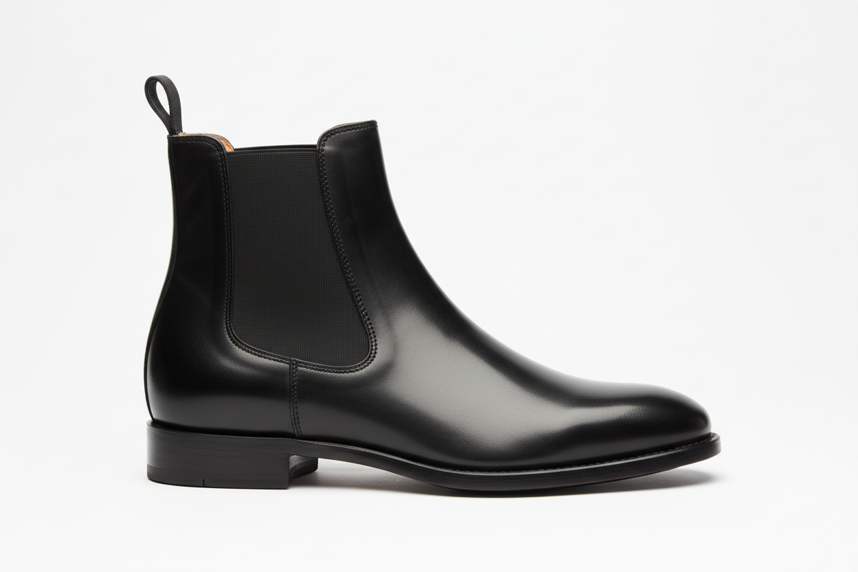 Premium Leather Chelsea Ankle Boot