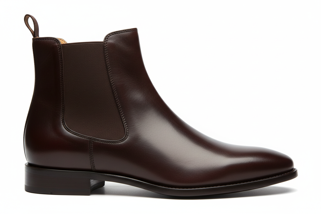 Premium Leather Chelsea Ankle Boot