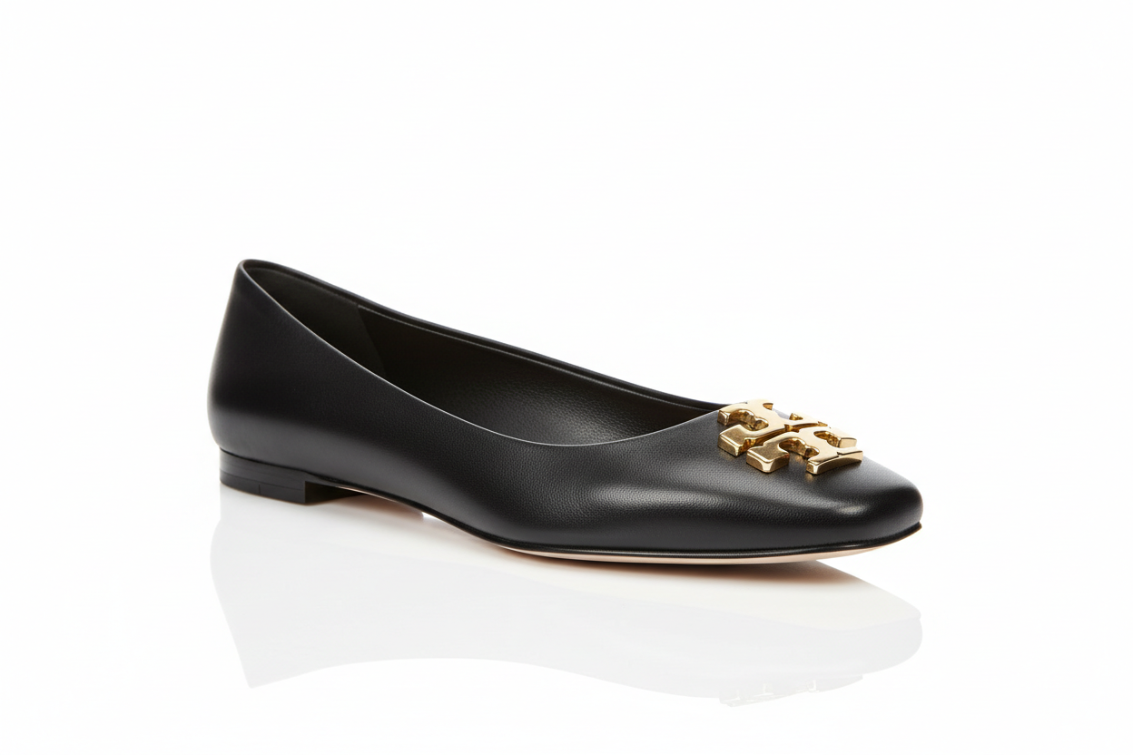 Tory Burch Georgia Square Toe Ballet Flat