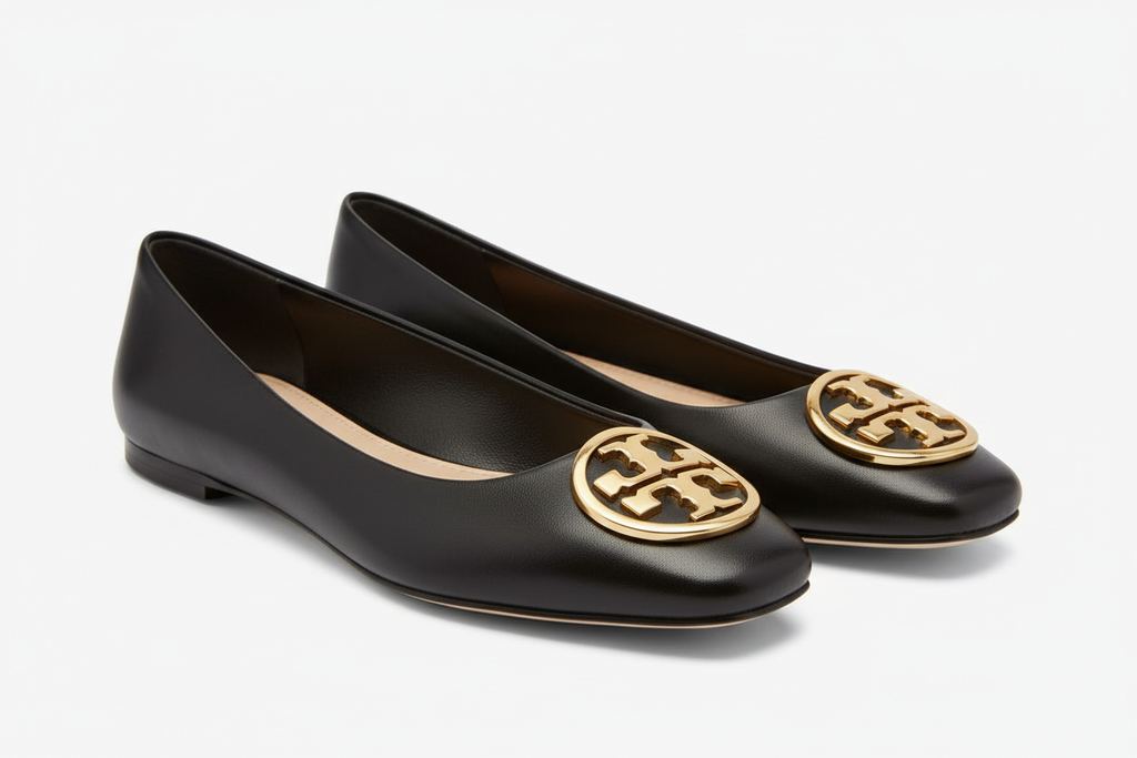 Tory Burch Georgia Square Toe Ballet Flat