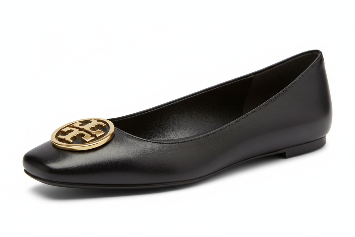 Tory Burch Georgia Square Toe Ballet Flat