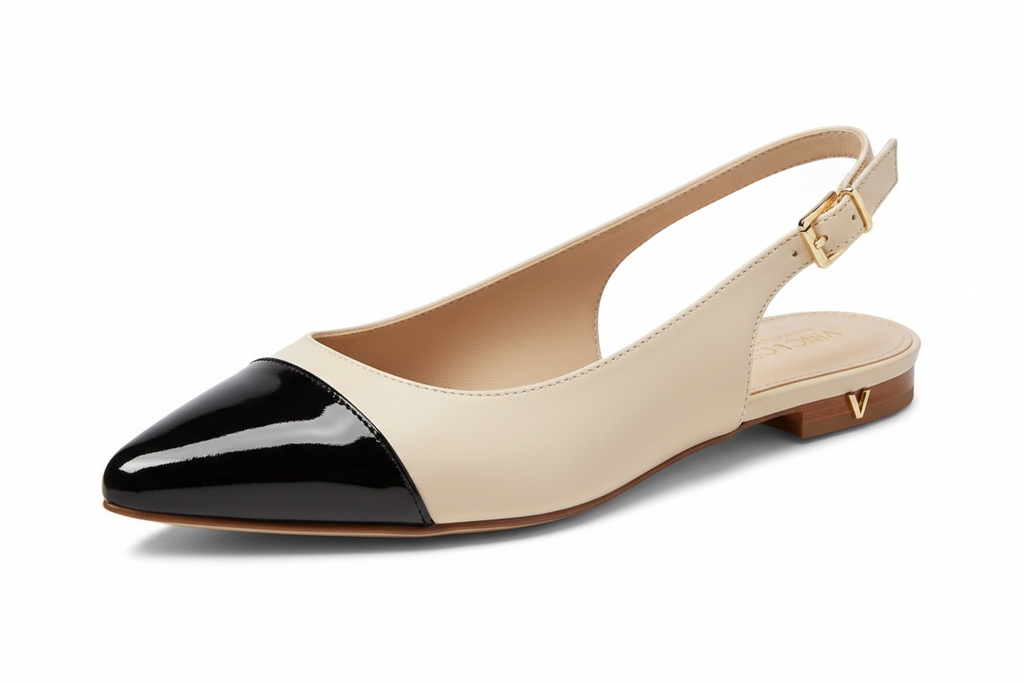 Vince Camuto Slingback Pointed Toe Flat