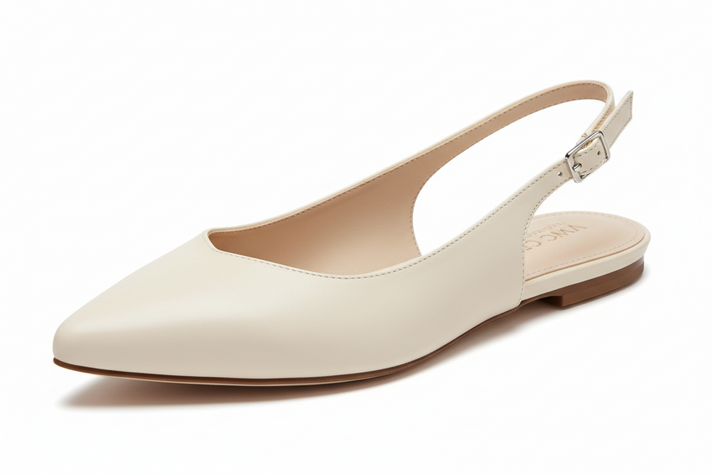 Vince Camuto Slingback Pointed Toe Flat
